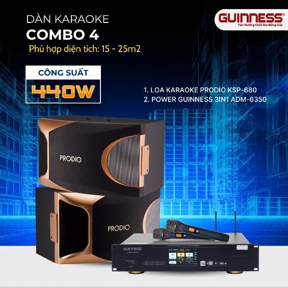 Dàn Karaoke Gia Đình - COMBO 4